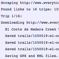 EveryTrail Export